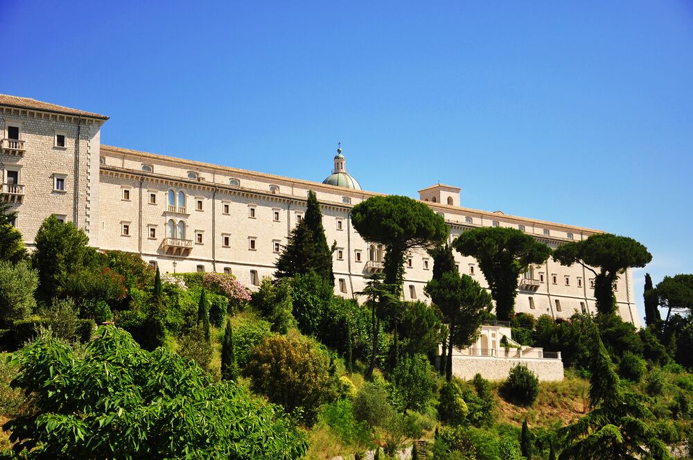 Montecassino,In,Italy.